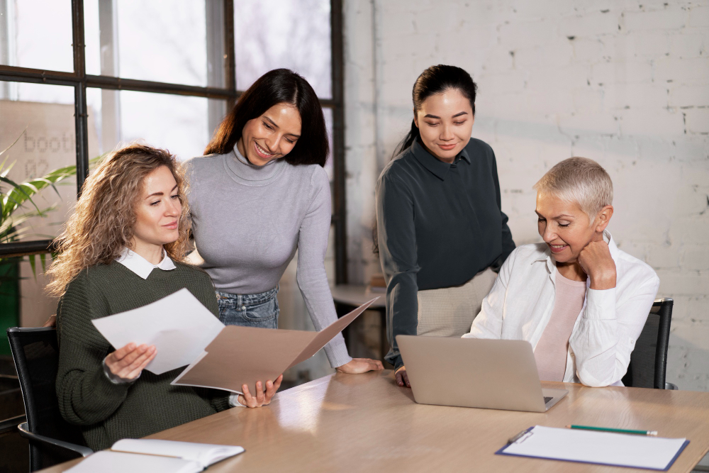 women working